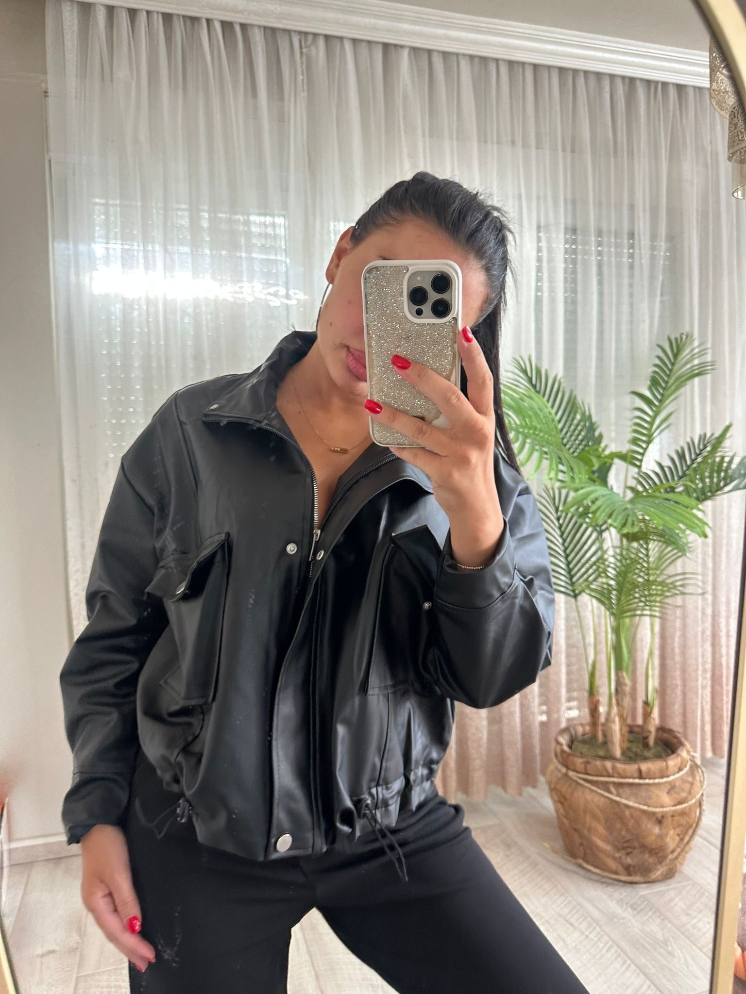 Bossy Babe Black Edition kožna jakna