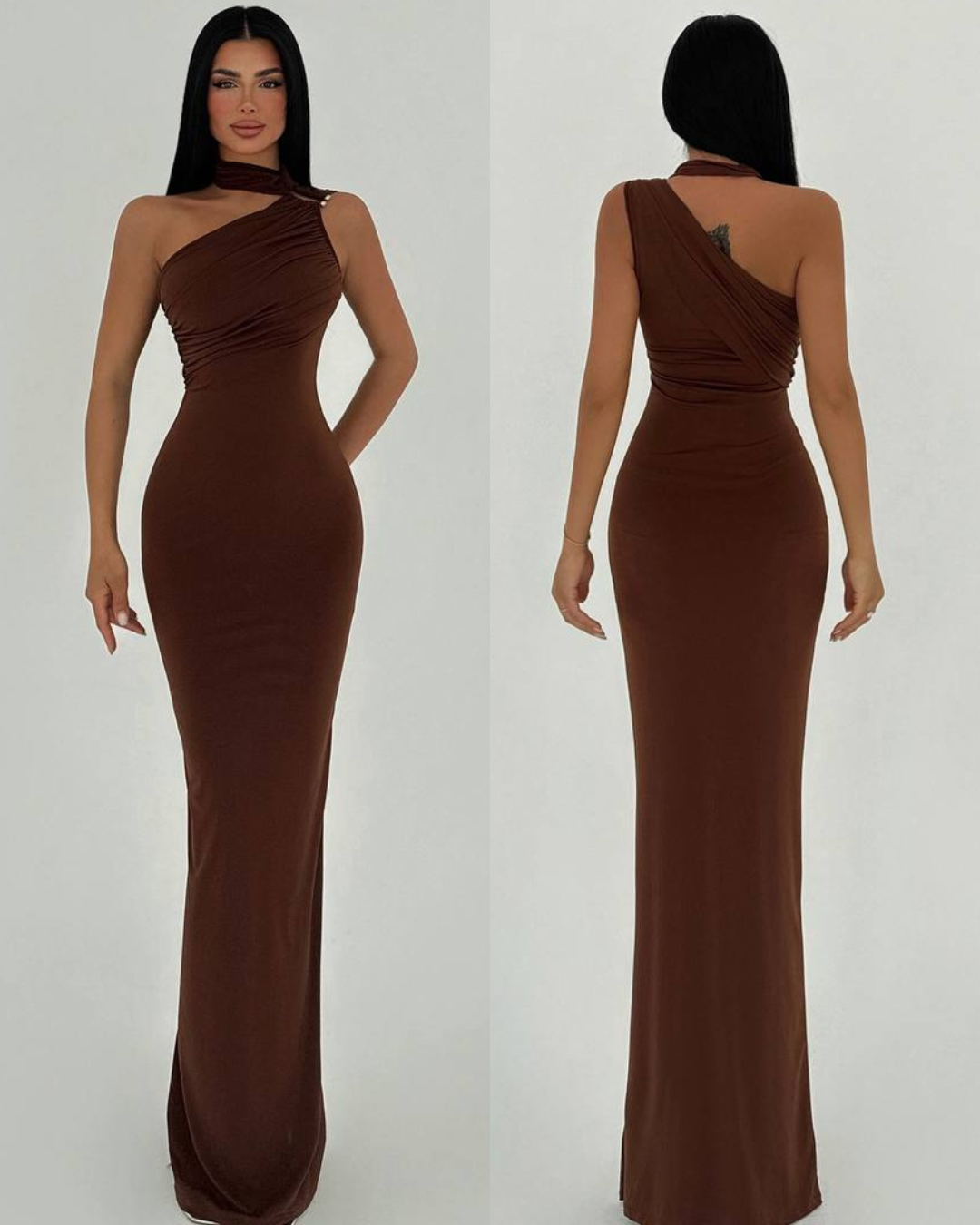 Burgundy Siren Maxi Dress