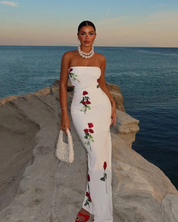 Sirens Rose Duga Haljina