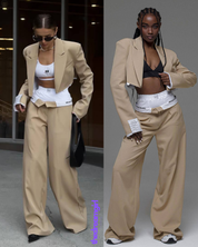 Beige četvorodelni set - Bossy Vibes odelo