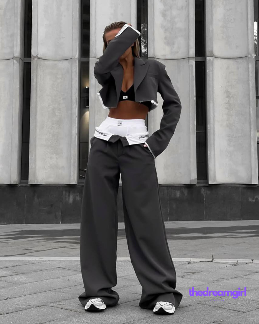 Grey četvorodelni set – Bossy Vibes odelo