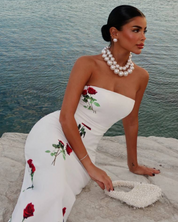 Sirens Rose Duga Haljina