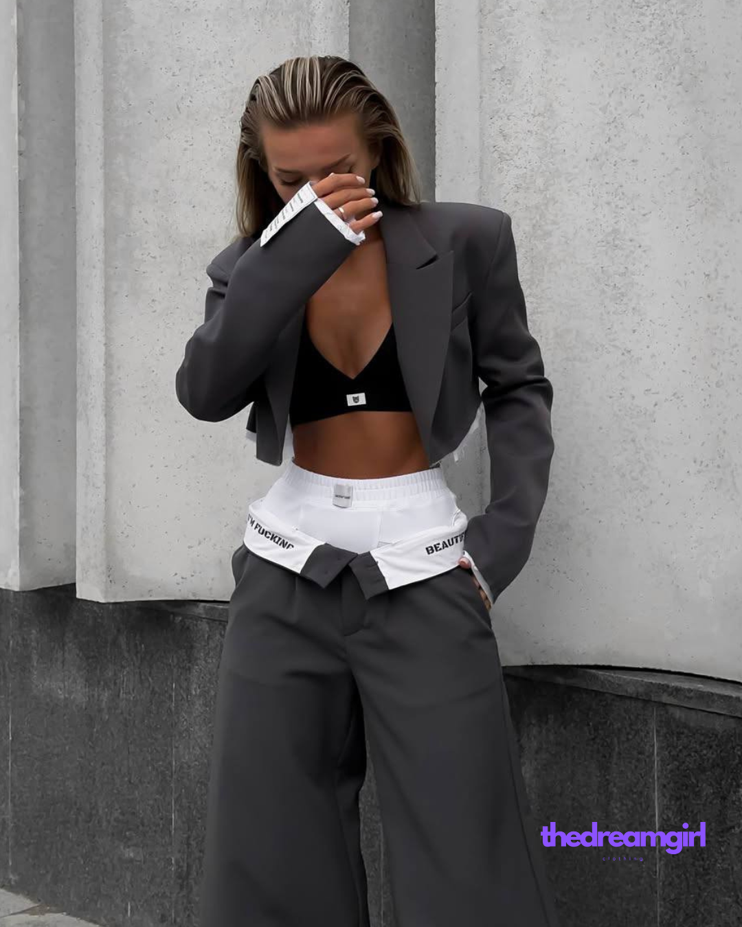 Grey četvorodelni set – Bossy Vibes odelo