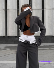 Grey četvorodelni set – Bossy Vibes odelo
