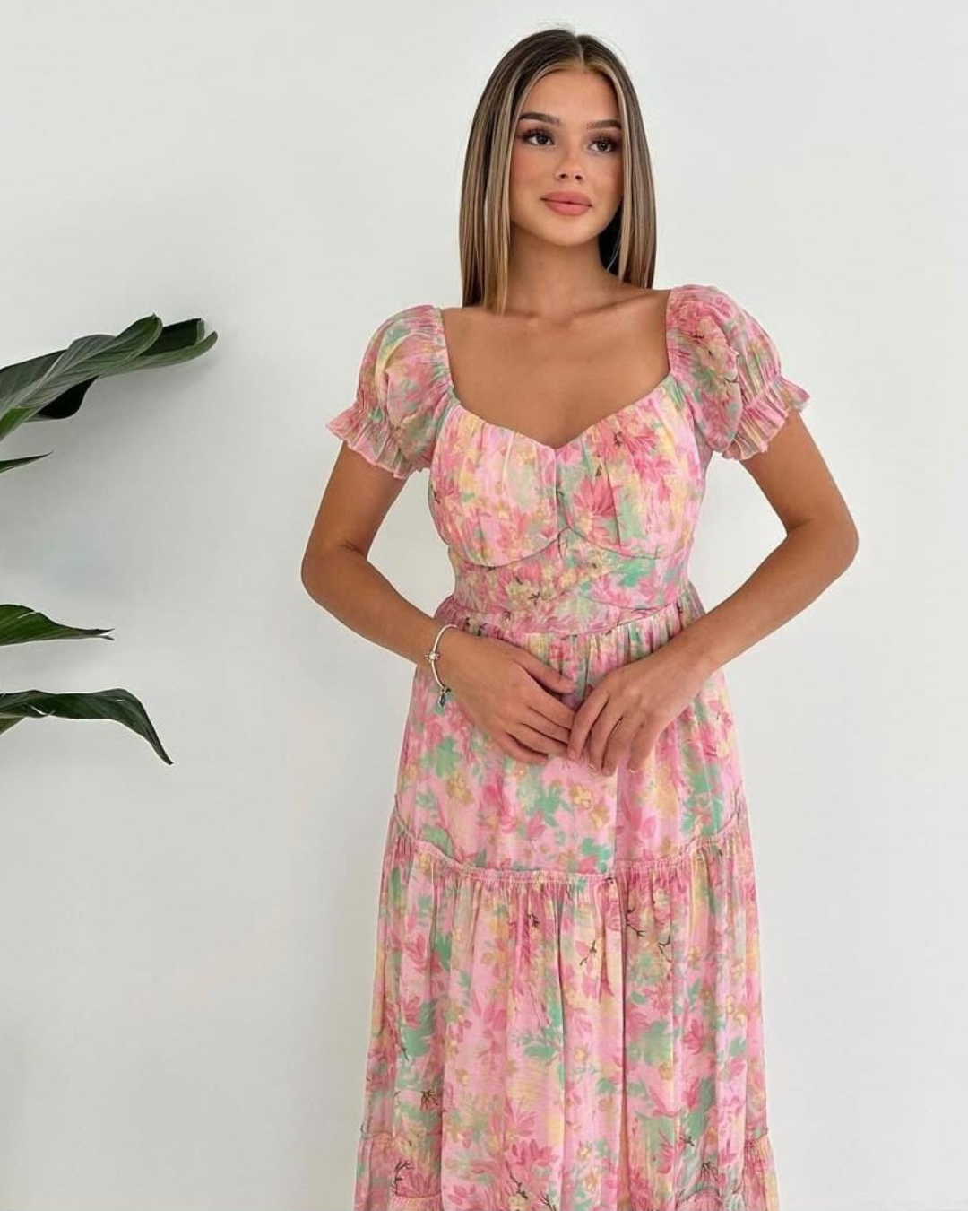 Rose Romance Maxi Dress