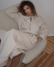 White Relax Zipper Set