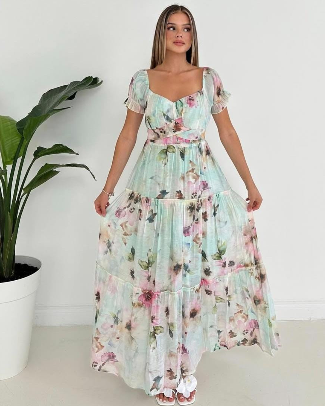 Blossom Breeze Maxi Dress