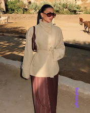 The Short Trench Beige