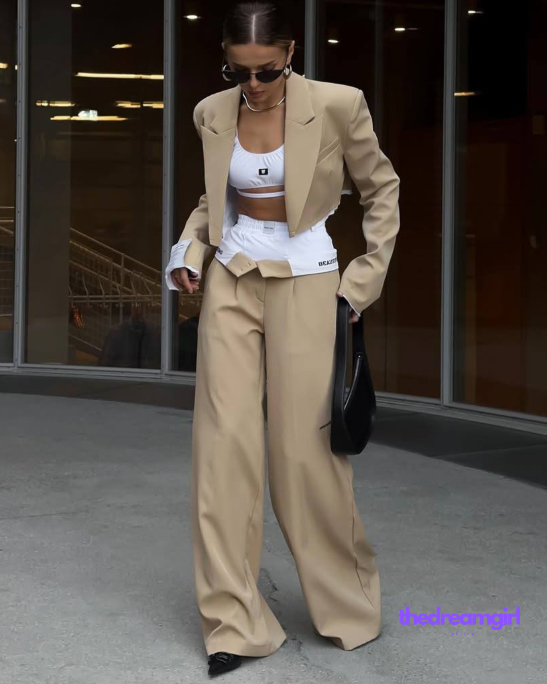 Beige četvorodelni set - Bossy Vibes odelo