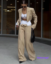 Beige četvorodelni set - Bossy Vibes odelo