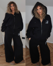 Black Relax Zipper Set