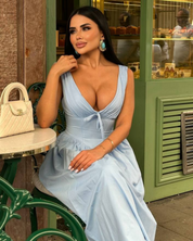 Cotton Cloud Maxi Dress