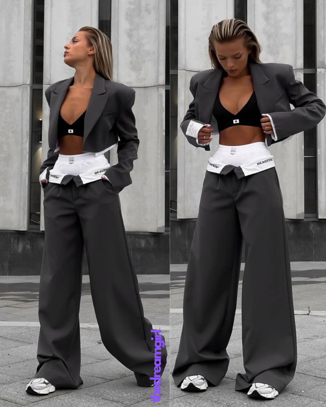 Grey četvorodelni set – Bossy Vibes odelo