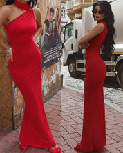 Red Siren Maxi Dress