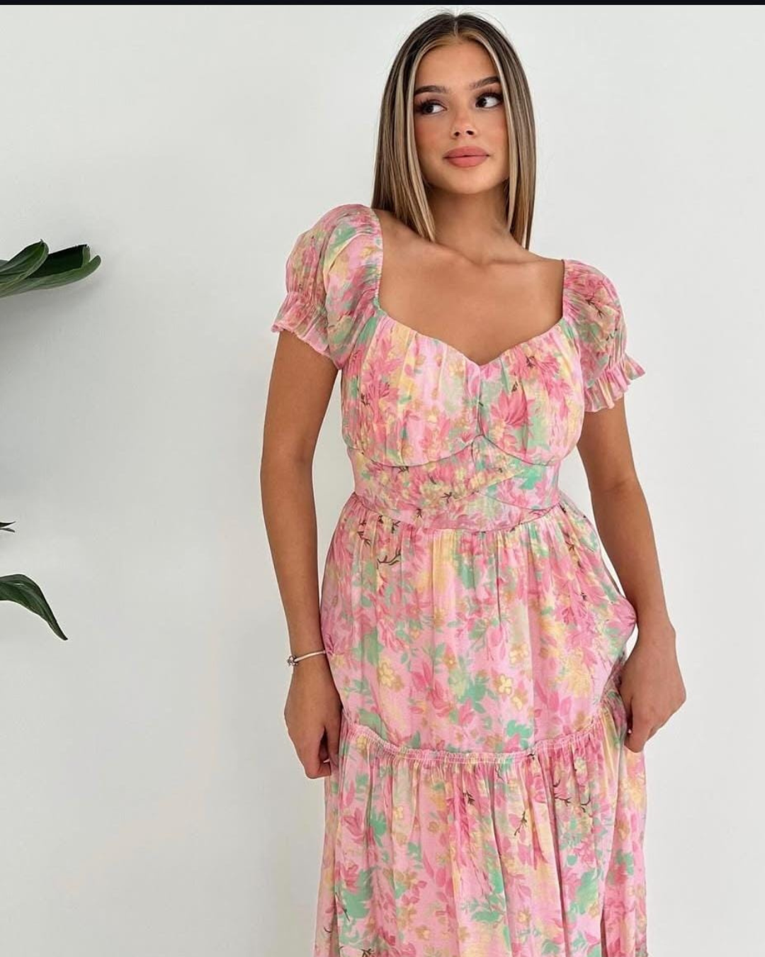 Rose Romance Maxi Dress