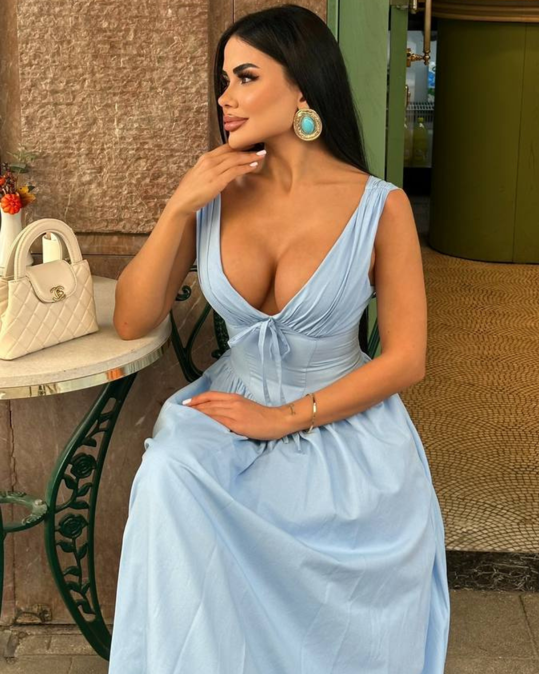 Cotton Cloud Maxi Dress