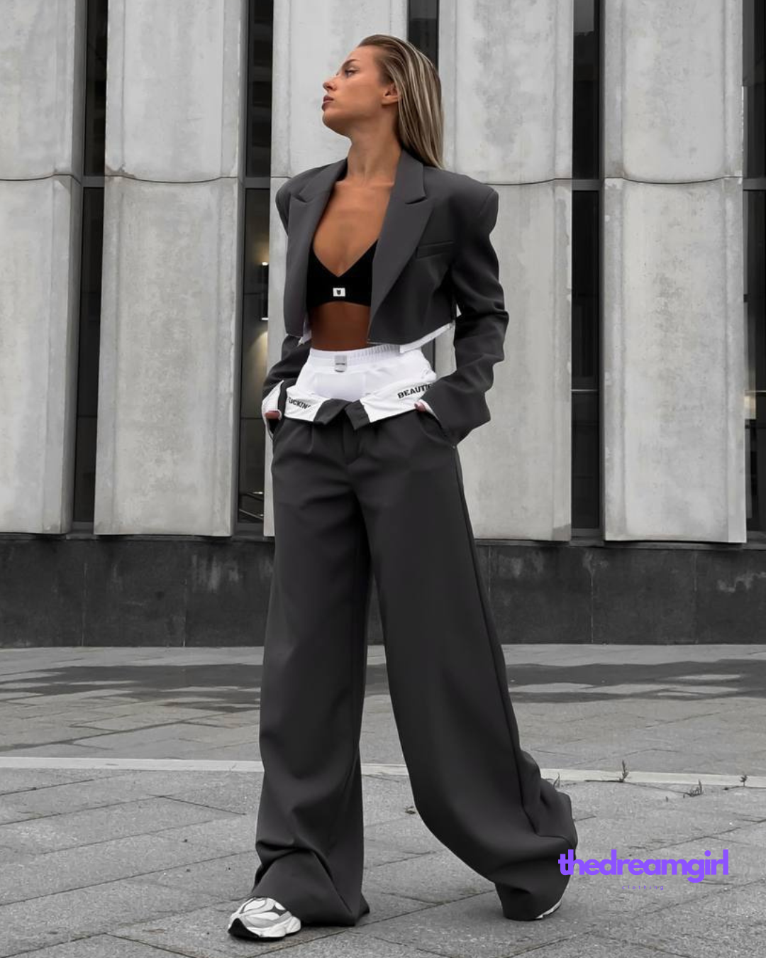Grey četvorodelni set – Bossy Vibes odelo