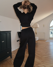 Black Lounge Zipper Set