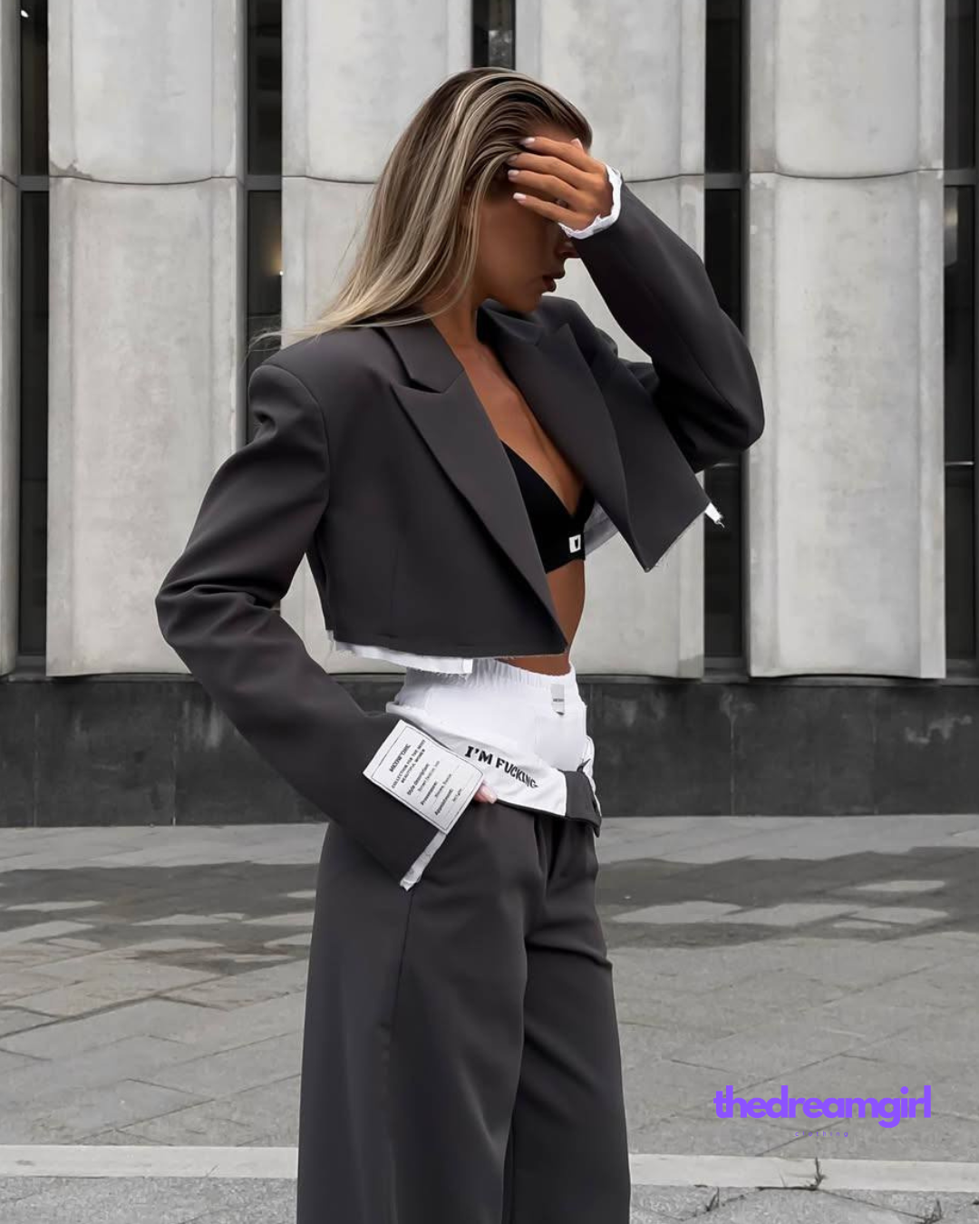 Grey četvorodelni set – Bossy Vibes odelo
