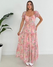 Rose Romance Maxi Dress