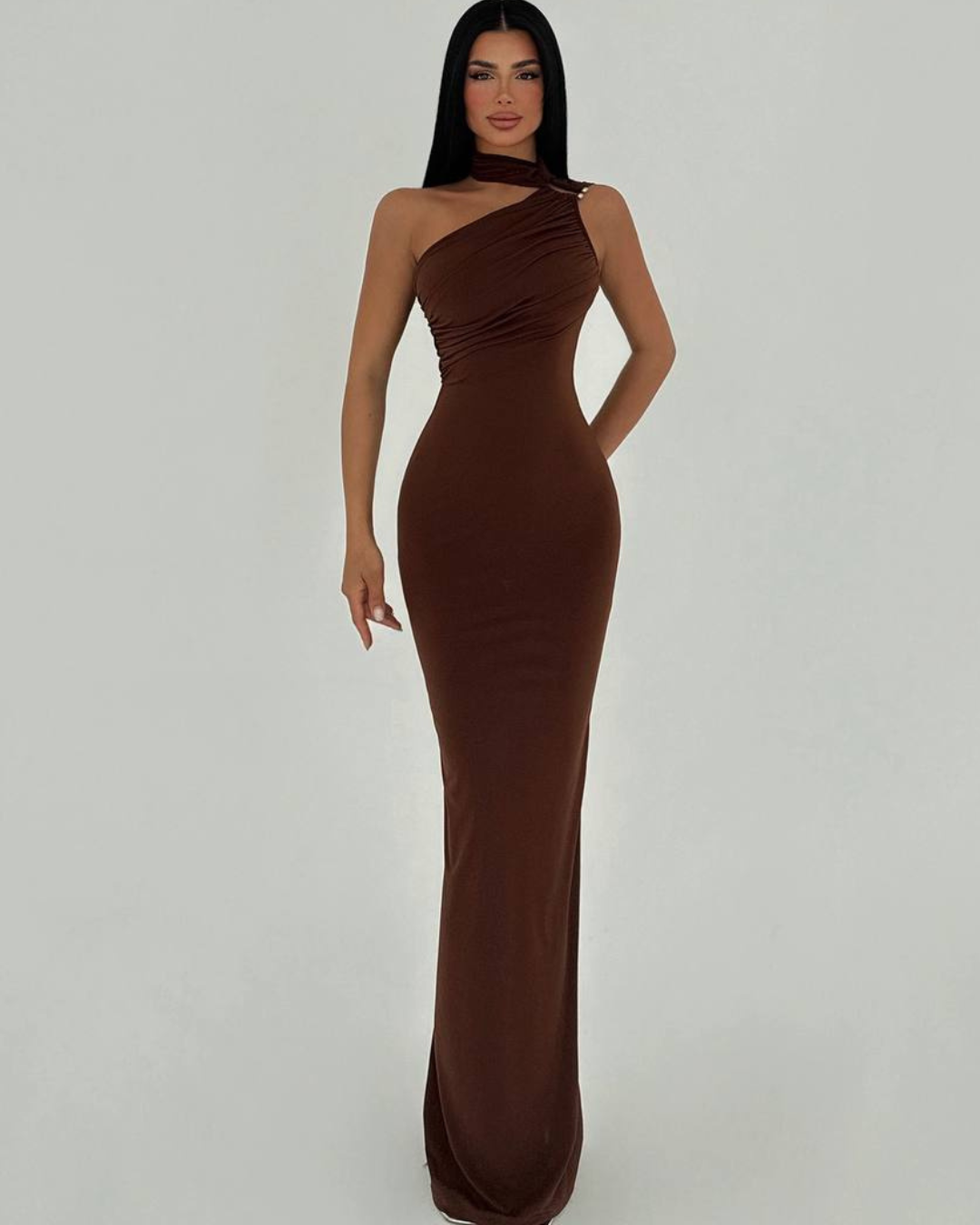 Burgundy Siren Maxi Dress