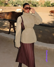 The Short Trench Beige