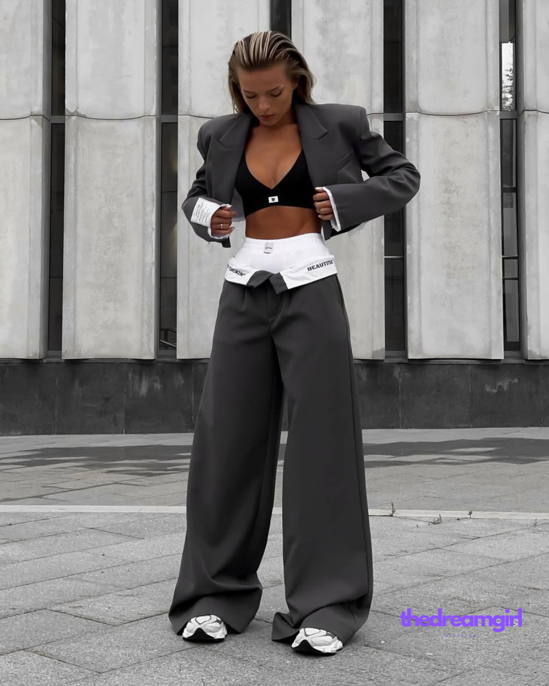 Grey četvorodelni set – Bossy Vibes odelo