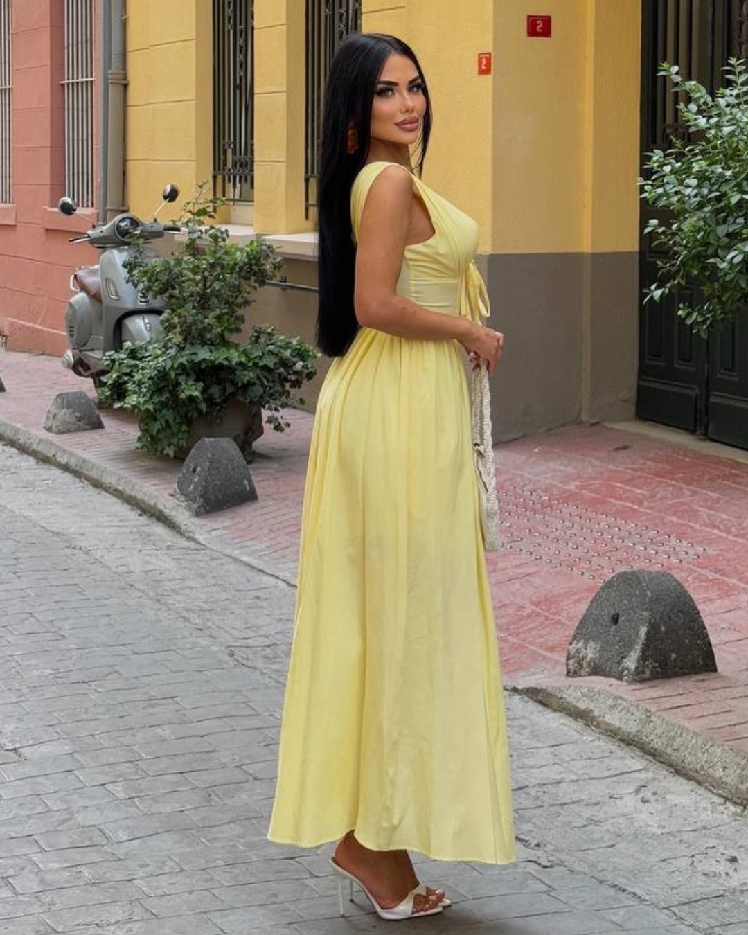 Butter Yellow Maxi Dress