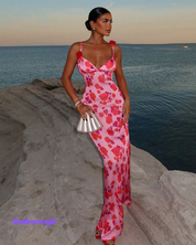 Sunset Bloom duga haljina