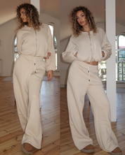 White Relax Zipper Set