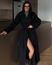 Midnight Luxe Long Coat