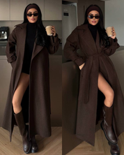 Mocha Luxe Long Coat