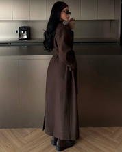 Mocha Luxe Long Coat